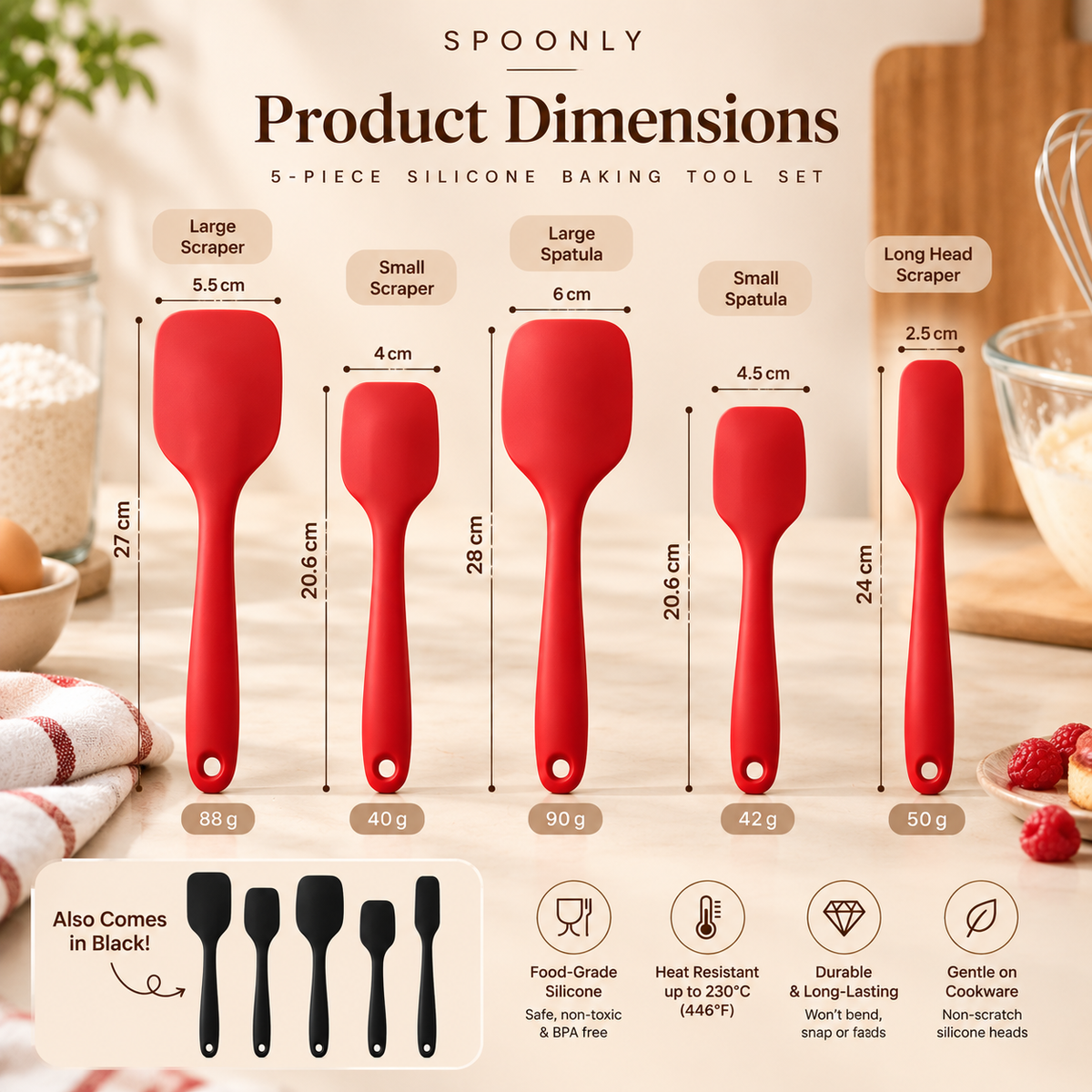Silicone Baking tool set